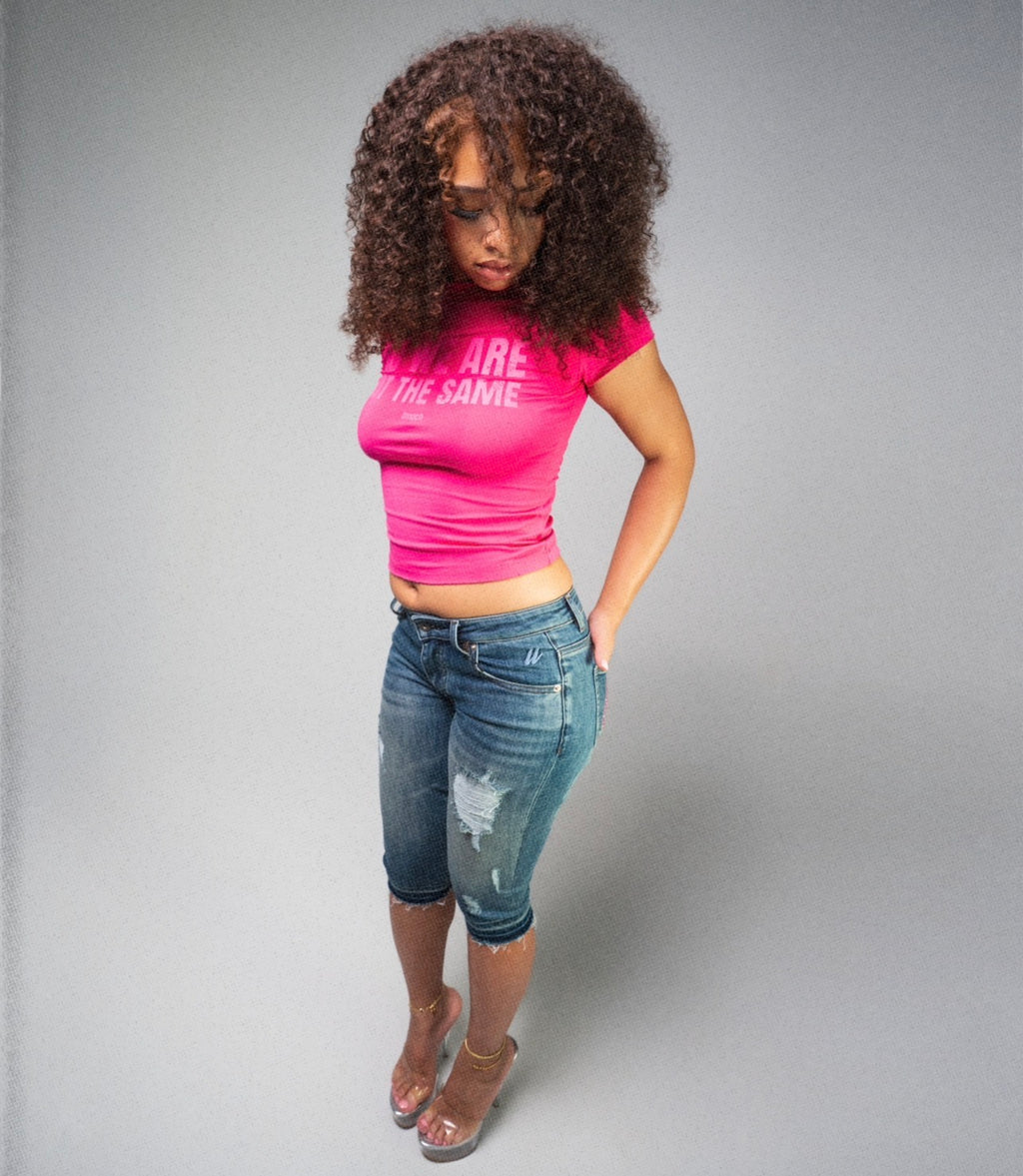 Dolly Denim Capri-Mid Rise